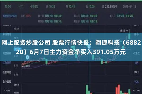 网上配资炒股公司 股票行情快报：翱捷科技（688220）6月7日主力资金净买入391.05万元
