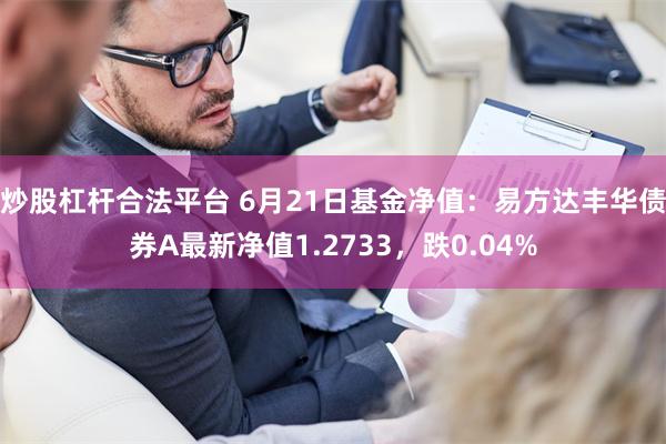 炒股杠杆合法平台 6月21日基金净值：易方达丰华债券A最新净值1.2733，跌0.04%