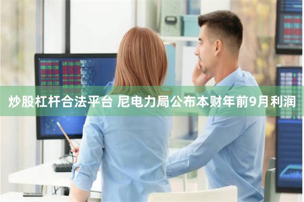 炒股杠杆合法平台 尼电力局公布本财年前9月利润