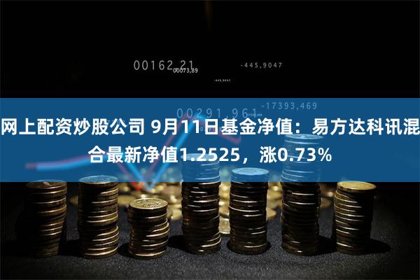 网上配资炒股公司 9月11日基金净值：易方达科讯混合最新净值1.2525，涨0.73%