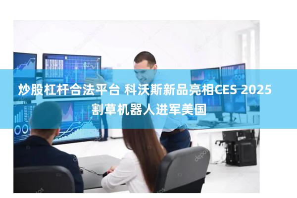 炒股杠杆合法平台 科沃斯新品亮相CES 2025  割草机器人进军美国